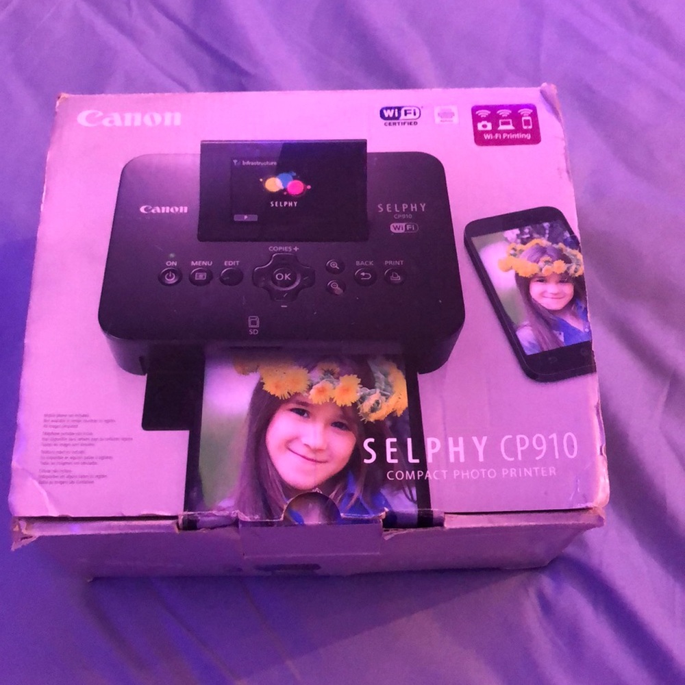 Canon SELPHY CP910 compact photo Printer